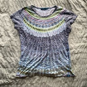 Prana Patterned T-Shirt